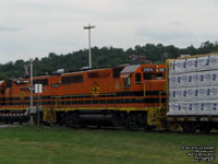 QGRY 3105 - GP40 (ex-QGRY 105, ex-RSR 105, ex-CR 3072, ex-PC 3072, nee NYC 3072)